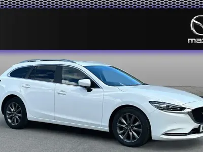 Used Mazda 6 150 HP (110 kW) 2019 White Estate