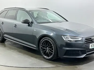 Used Audi A4 Black Edition 190 HP (139 kW) 2017 Grey Estate