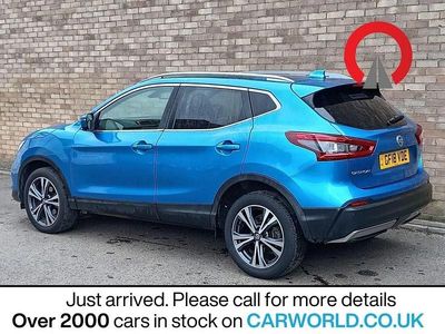 Used Nissan Qashqai N-Connecta 115 HP (84 kW) 2018 Blue SUV
