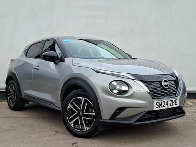 Used Nissan Juke N-Connecta 143 HP (105 kW) 2024 Silver SUV