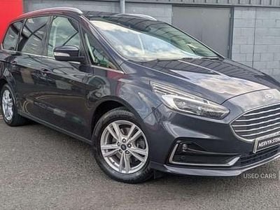Blue Used 2021 Ford Galaxy Titanium MPV | £14,990 (Fair price)