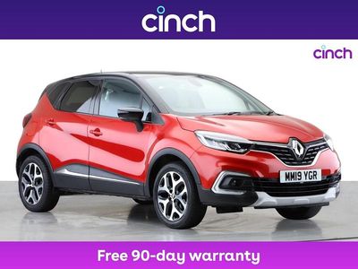 Red/black Used 2019 Renault Captur GT-Line SUV | £10,089 (Fair price)