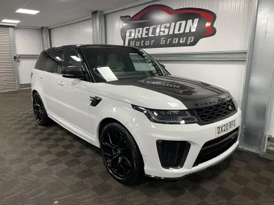 Used Land Rover Range Rover Sport SVR 2020 White SUV