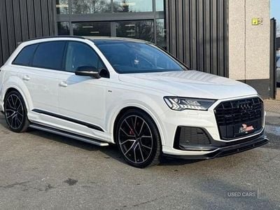 Used Audi Q7 Black Edition 231 HP (169 kW) 2020 White SUV