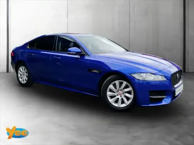 Used Jaguar XF R-Sport 163 HP (119 kW) 2019 Blue Sedan