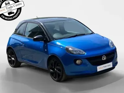 Used Vauxhall Adam S 70 HP (51 kW) 2017 Blue Hatchback