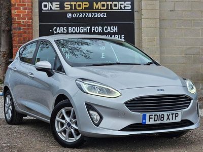 Used Ford Fiesta Zetec 100 HP (73 kW) 2018 Silver Hatchback