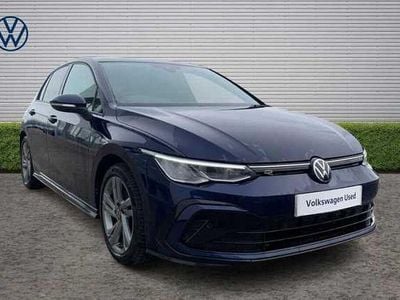 Used VW Golf VIII R-line 150 HP (110 kW) 2023 Blue Hatchback