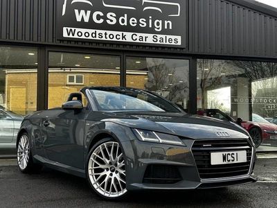 Grey Used 2017 Audi TT Roadster S-Line Cabriolet | £17,990 (Fair price)