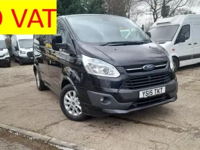 Begagnad Ford Transit Custom Limited 2015 Svart
