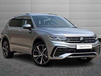 Silver Used 2025 VW Tiguan Allspace R-line SUV | £32,950 (Fair price)