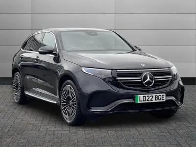 Used Mercedes EQC400 AMG Line Premium 300 kW (408 HP) 2022 Graphite grey SUV