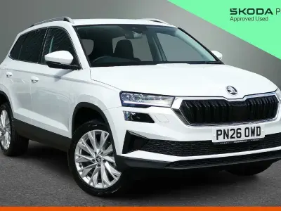 New Skoda Karoq SE L 113 HP (83 kW) 2026 White SUV