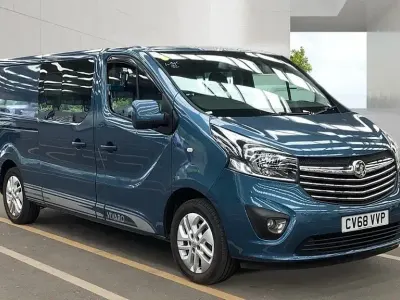Used Vauxhall Vivaro 2018 Blue