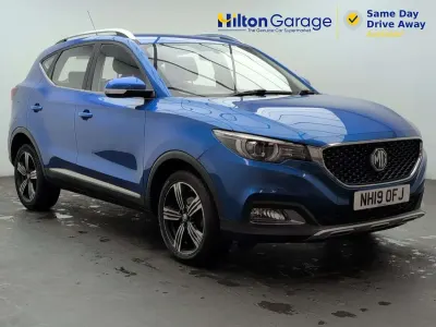 Used MG ZS Exclusive 106 HP (77 kW) 2019 Blue SUV