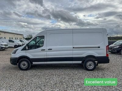 Begagnad Ford Transit 130 HK (95 kW) 2021 Vit Van