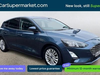 Used Ford Focus Titanium 120 HP (88 kW) 2020 Blue Hatchback