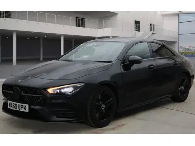 Used Mercedes CLA220 AMG Line Premium Plus 2019 Black Coupe