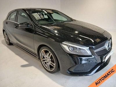 Used Mercedes A200 AMG Line Premium 136 HP (100 kW) 2018 Black Hatchback