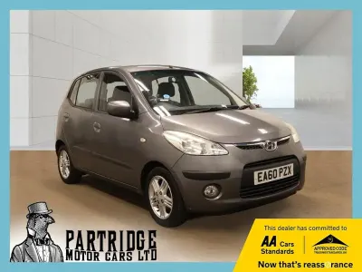 Używany Hyundai i10 Comfort 77 KM (56 kW) 2010 Szary Hatchback