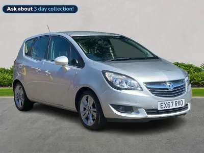 Used Vauxhall Meriva 100 HP (73 kW) 2017 Silver MPV