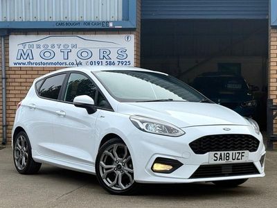 Used Ford Fiesta ST-Line 120 HP (88 kW) 2018 White Hatchback