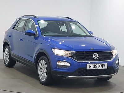 Used VW T-Roc SE 115 HP (84 kW) 2019 Blue SUV