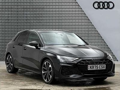 Begagnad Audi S3 Sportback Black Edition 333 HK (244 kW) 2025 Svart Halvkombi