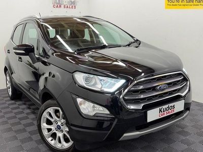 Used Ford Ecosport Titanium 125 HP (91 kW) 2020 Black SUV