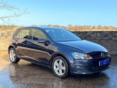 Used VW Golf VII Edition 110 HP (80 kW) 2016 Blue Hatchback