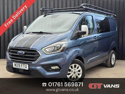 Used Ford Transit Custom Limited 170 HP (125 kW) 2019 Blue Van