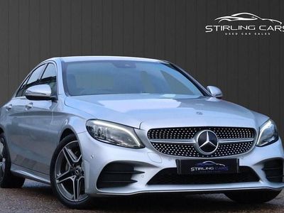 Used Mercedes C200 AMG Line Premium 198 HP (145 kW) 2019 Silver Sedan