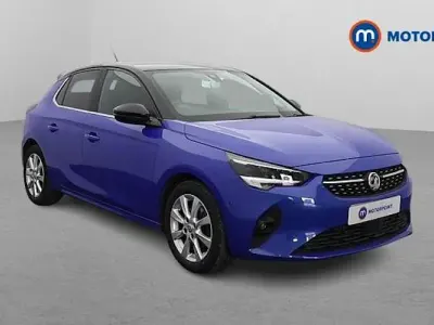 Used Vauxhall Corsa Elite 101 HP (74 kW) 2020 Blue Hatchback