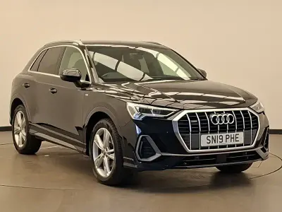 Used Audi Q3 S-Line 150 HP (110 kW) 2019 Black SUV