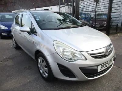 Used Vauxhall Corsa 80 HP (58 kW) 2012 Silver Hatchback