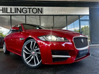 Used Jaguar XF R-Sport 2017 Red Sedan