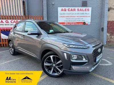 Used Hyundai Kona Premium 177 HP (130 kW) 2018 Grey SUV