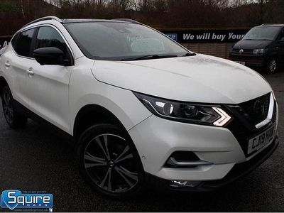 Used Nissan Qashqai N-Connecta 115 HP (84 kW) 2019 White SUV