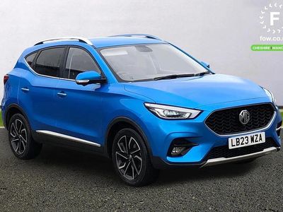 Usado MG ZS Exclusive 106 HP (77 kW) 2023 Azul SUV
