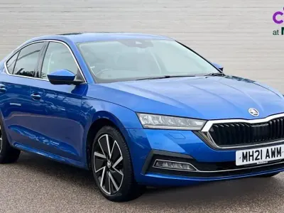 Used Skoda Octavia SE L 204 HP (150 kW) 2021 Blue