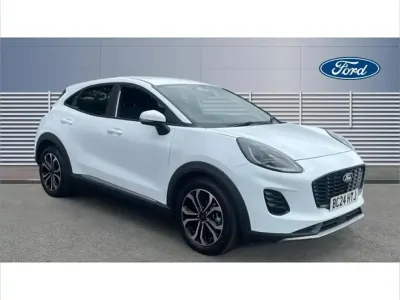 Used Ford Puma Titanium 123 HP (90 kW) 2024 White SUV