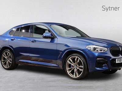 Used BMW X4 M Sport 326 HP (239 kW) 2019 Blue SUV