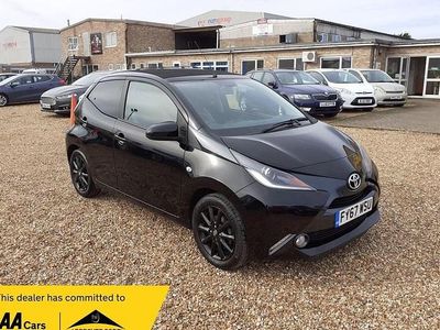 Used Toyota Aygo x-style 69 HP (50 kW) 2017 Black Hatchback