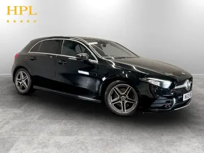 Used Mercedes A190 AMG line 190 HP (139 kW) 2021 Black Hatchback