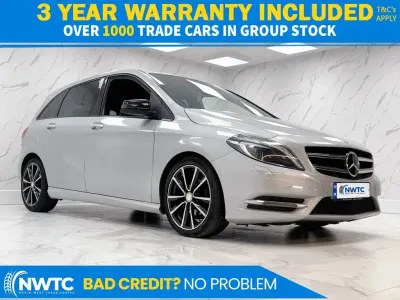 Used Mercedes B180 2015 Silver Hatchback