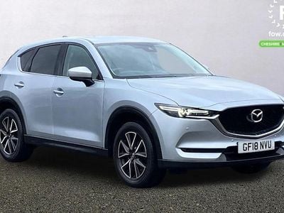 Silver Used 2018 Mazda CX-5 Inclusive SUV | £16,099 (Fair price)