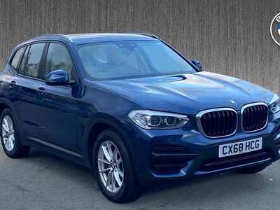 Blue Used 2018 BMW X3 Comfort Edition SUV | £20,499 (Good price)