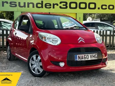 Used Citroën C1 VTR Sport 68 HP (50 kW) 2010 Red Hatchback