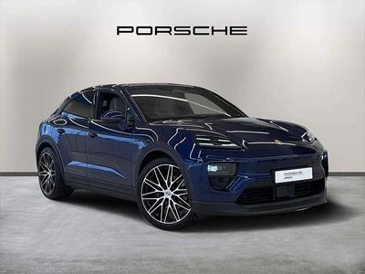Blue New 2025 Porsche Macan SUV | £74,995 (Fair price)