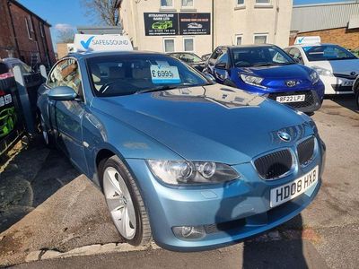 Used BMW 320 Cabriolet Comfort Edition 170 HP (125 kW) 2008 Blue Cabriolet